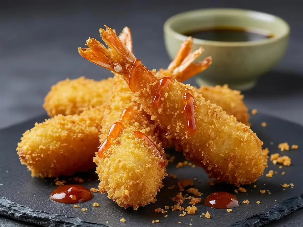 Panko-Garnelen — Fisch- und Meeresfrüchtegerichte · Japan