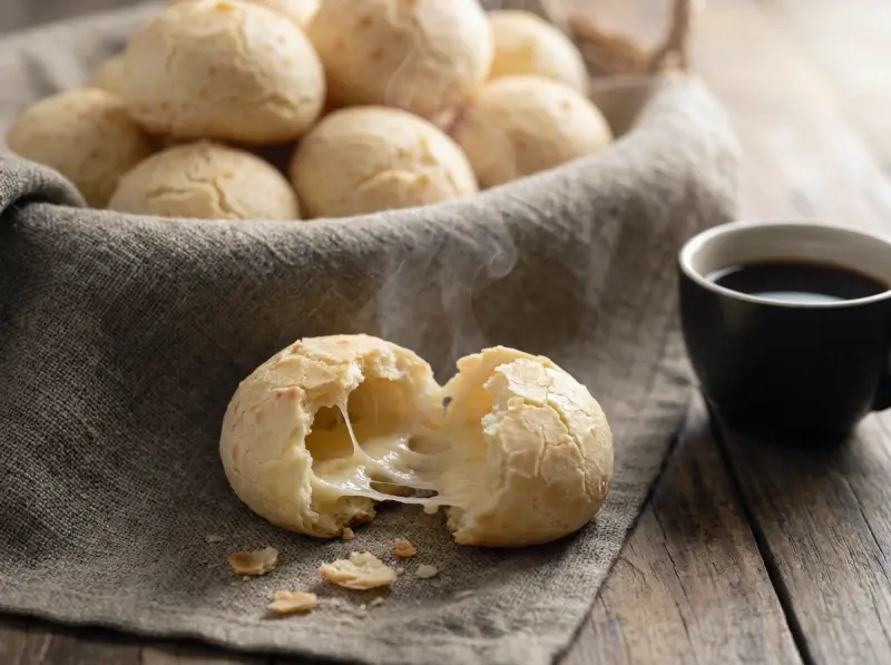 Pão de queijo: panini brasiliani al formaggio