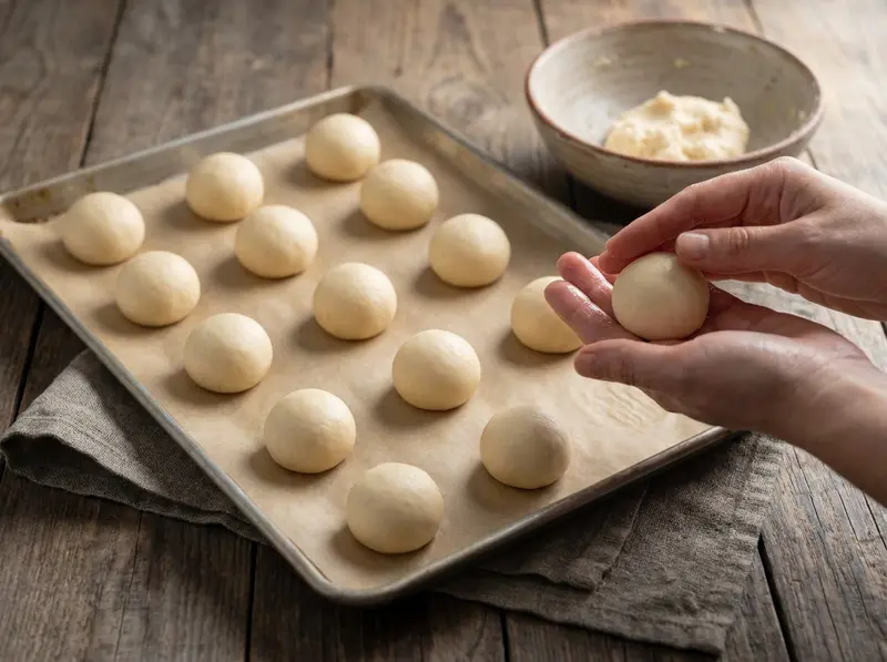 Pão de queijo: panini brasiliani al formaggio — step 6