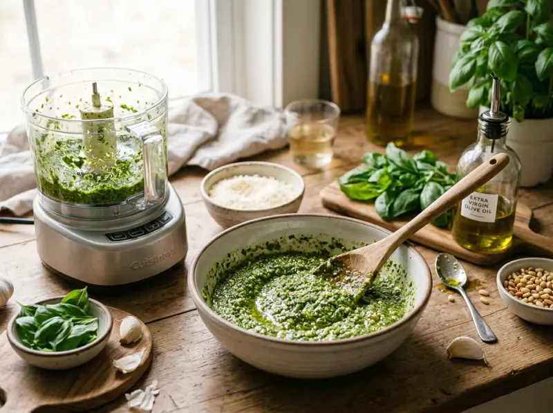Pesto — step 2