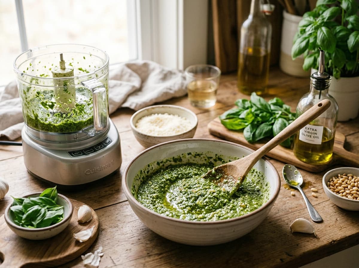 Pesto step 1