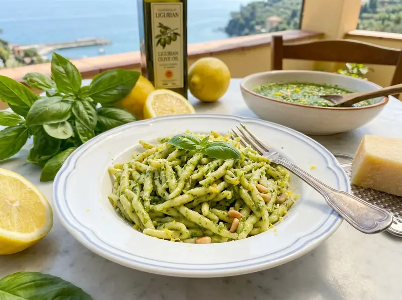 Pesto al limone (pesto ligure al basilico e limone) — step 8