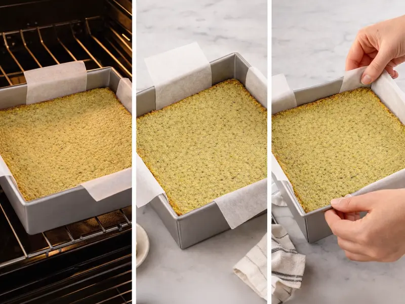 Pistachio Lemon Bars — step 2