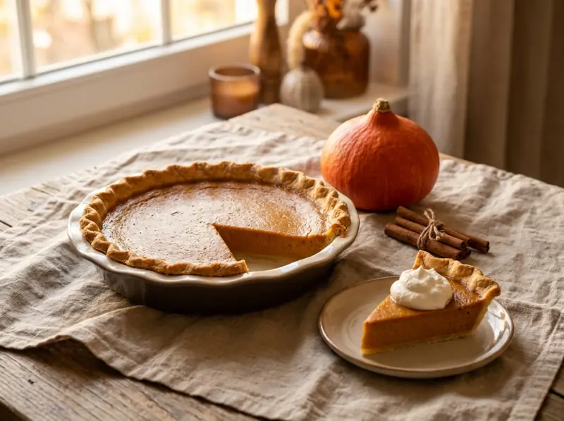 Pumpkin Pie — Sweet Dishes · USA