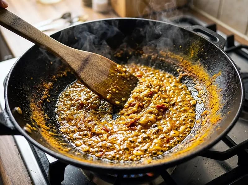 Beef Rendang — step 2