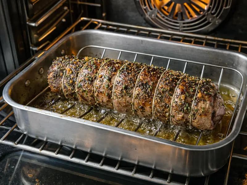 Roasted Leg of Lamb with Meyer Lemon — step 2