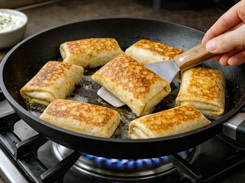 Russian Meat Blini — step 7