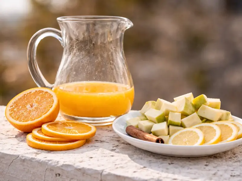 Spanish Red Sangria step 1