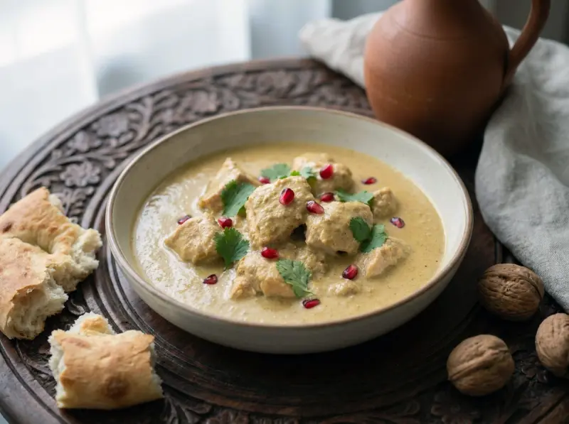 Satsivi (Georgian Chicken in Walnut Sauce)