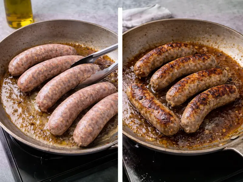Sausage and Peppers — step 2