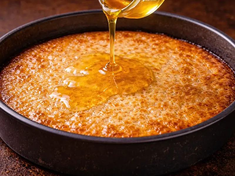 Savillum (Ancient Roman Cheesecake) — step 6