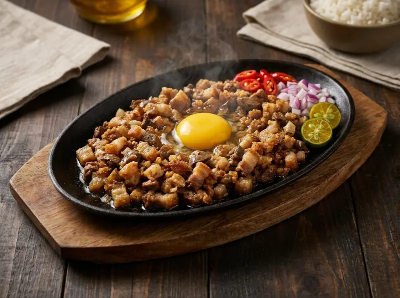 Sisig (Filipino Sizzling Pork)