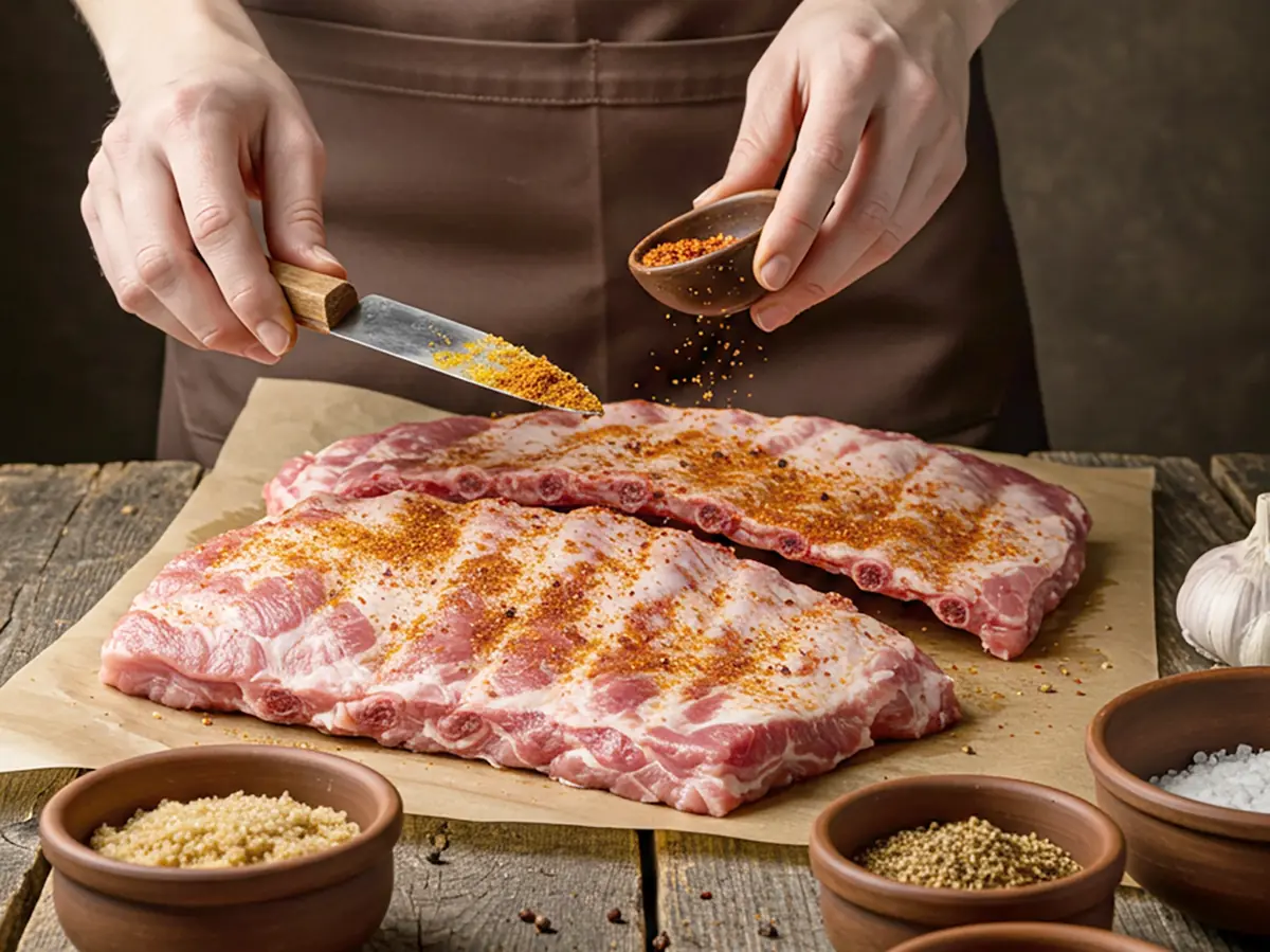 Spare Ribs — step 1