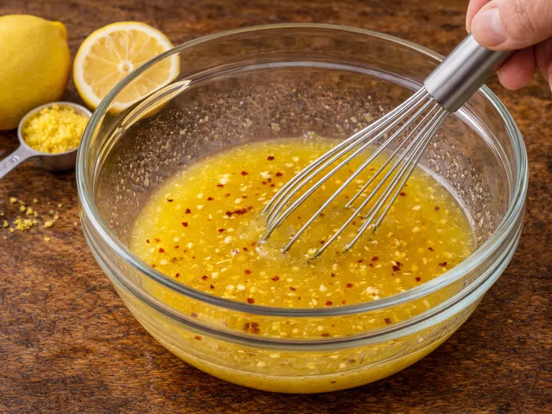Insalata Primaverile di Couscous con Piselli e Feta — step 3