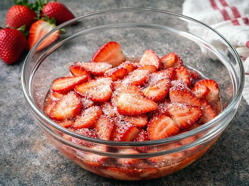 Matchamisu alle Fragole — step 1
