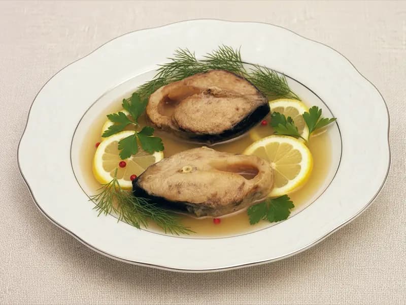 Stuffed Fish (Gefilte Fish) with carp, egg and onion — Israel recipe