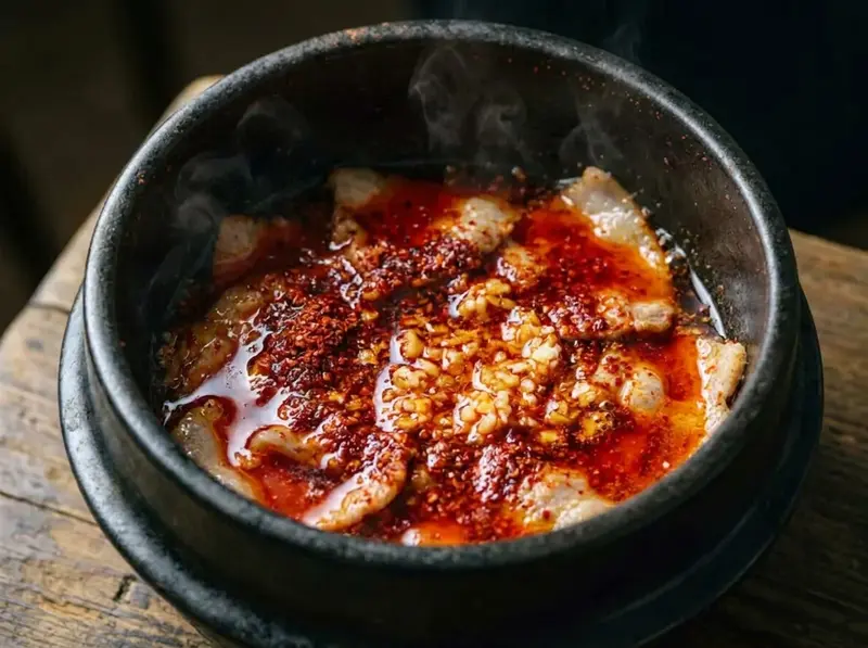 Sundubu Jjigae (Stufato Coreano di Tofu Morbido) — step 1