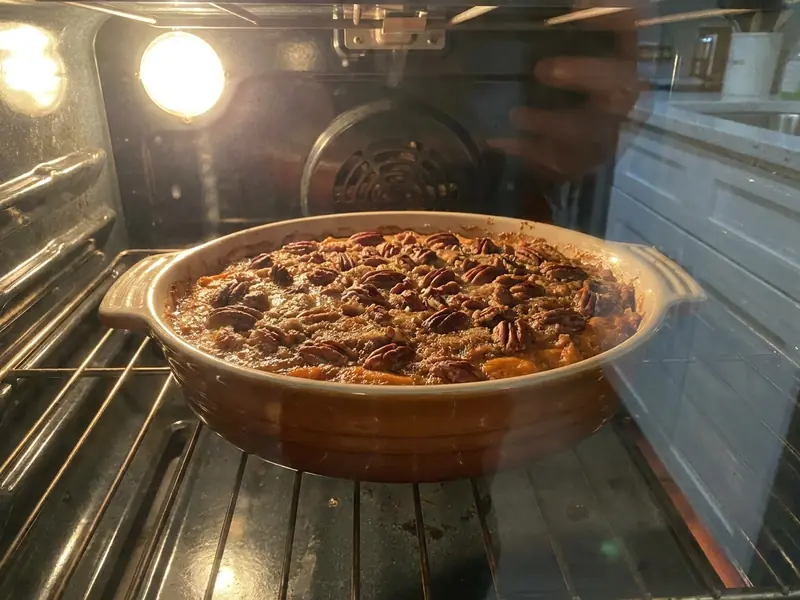 Sformato di patate dolci con crumble di noci pecan — step 6