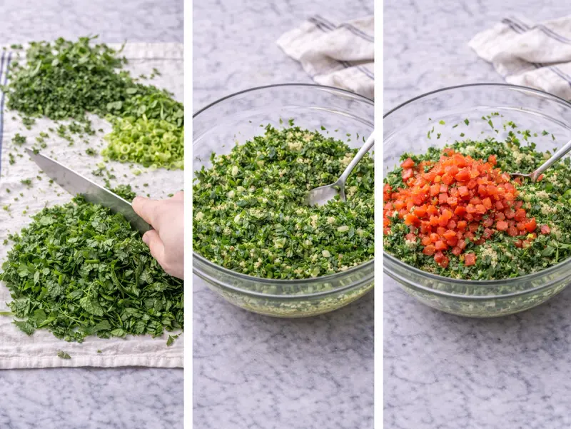 Tabbouleh — step 4