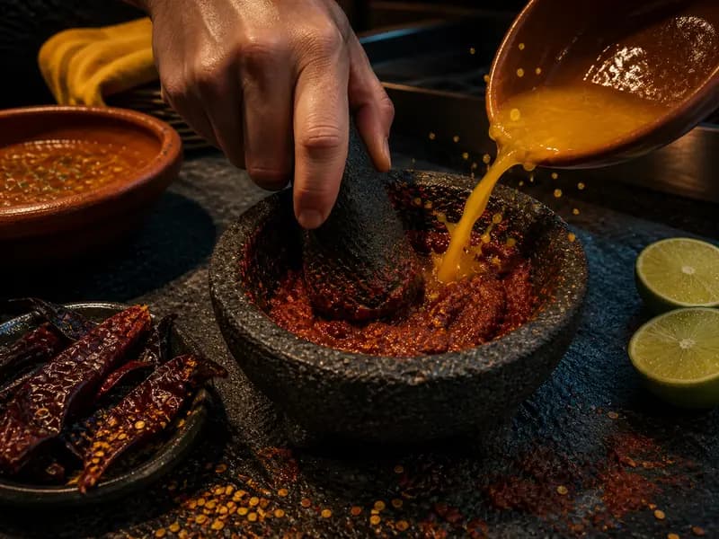 Tacos al pastor — step 2
