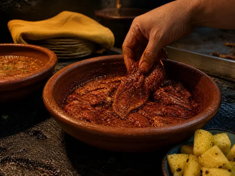 Tacos al pastor — step 3