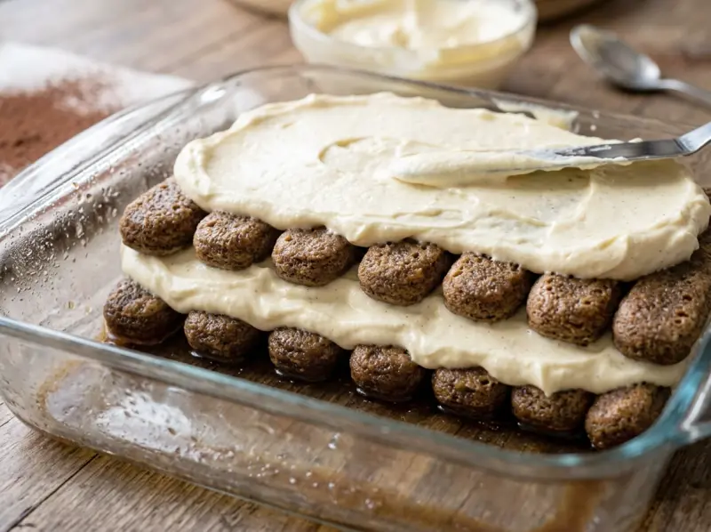 Tiramisú — step 4