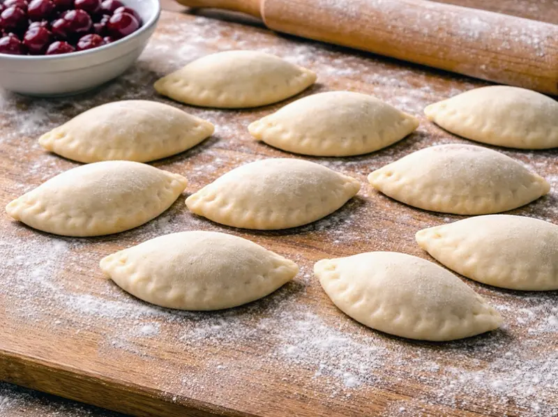 Varenyky with Cherries — step 4
