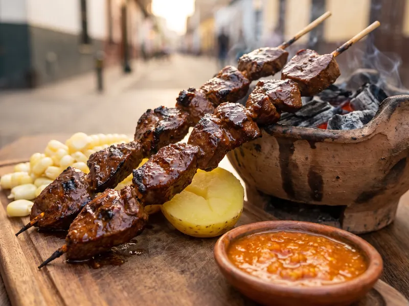 Anticuchos de Corazón