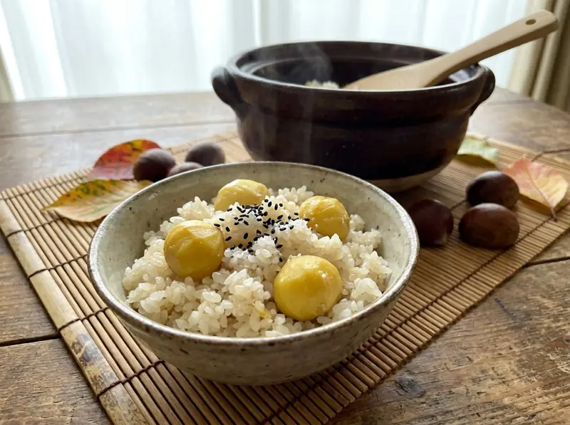Kuri Gohan (Japanese Chestnut Rice)