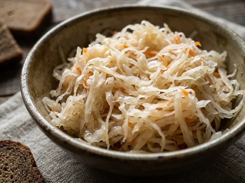 Russisches Sauerkraut (Kwaschenaja Kapusta)
