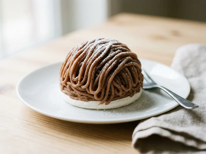 Mont Blanc (Chestnut Cream Dessert)