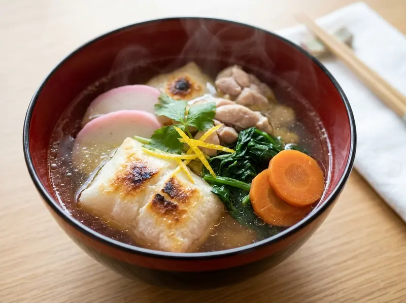 お雑煮（関東風）