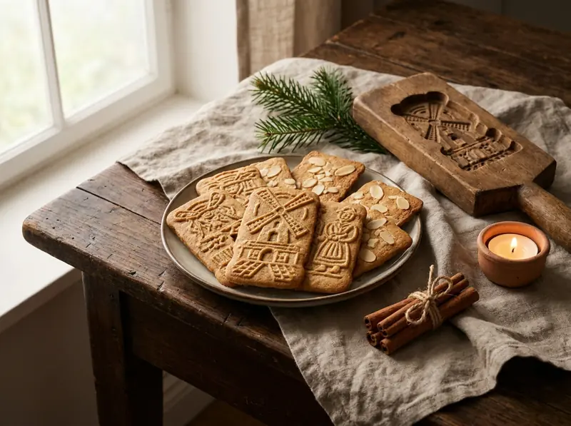 Spekulatius (German Spiced Christmas Biscuits)